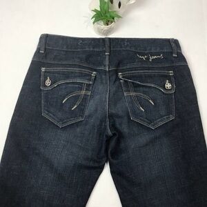 Tag jeans | Stretch flare leg dark wash size 29